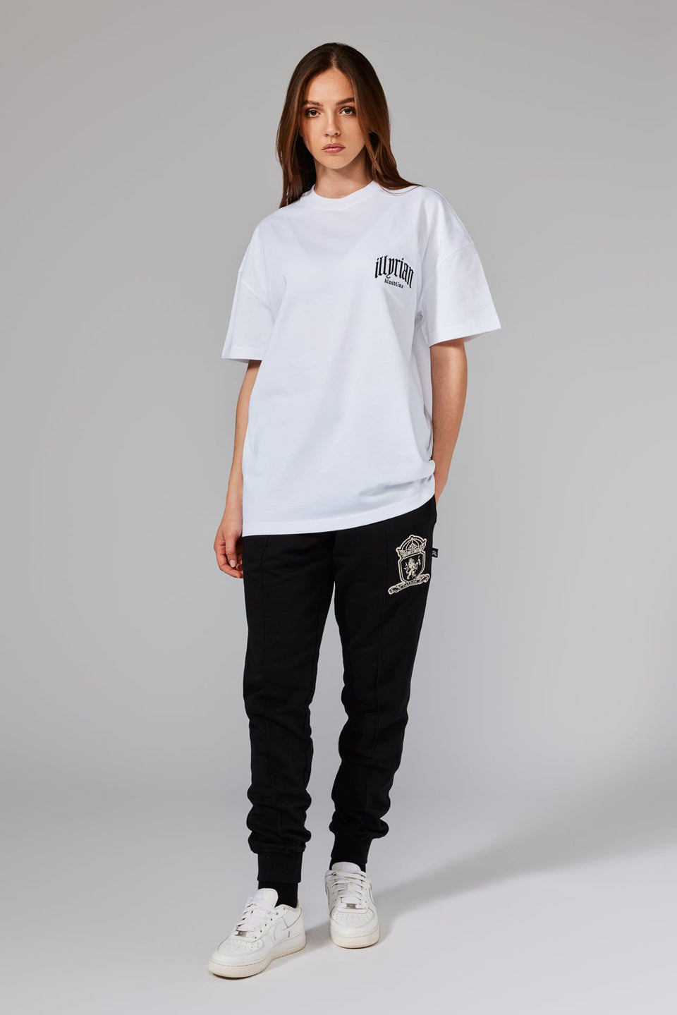 Illyrian Chest Logo Tee - White