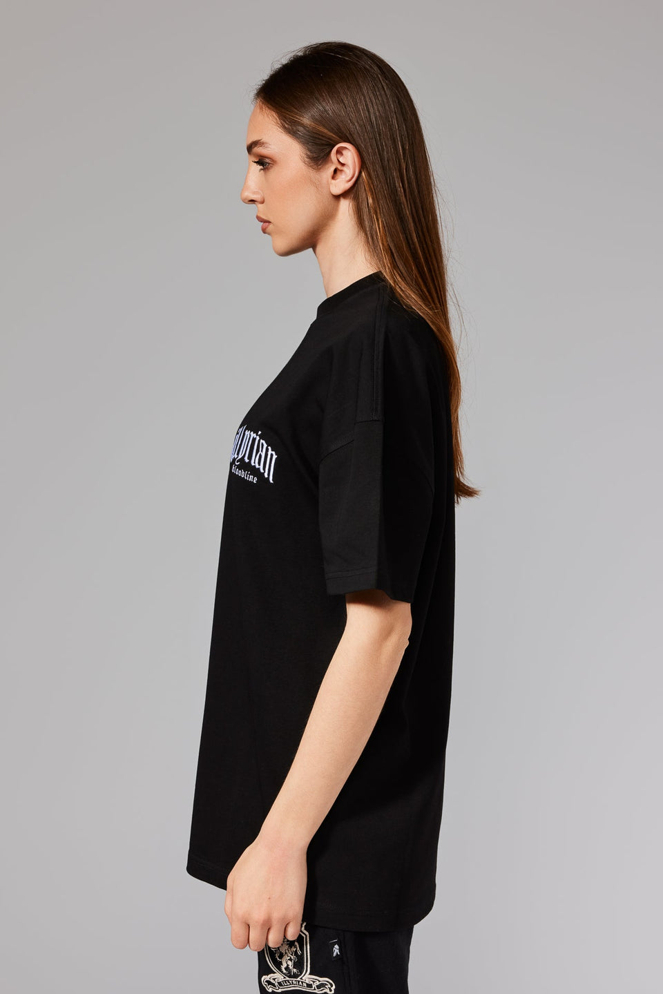 Illyrian Chest Logo Tee - Black