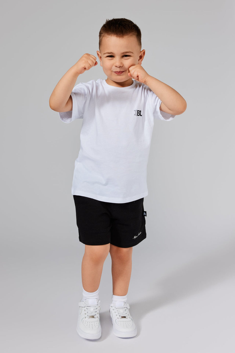 IBL Wavy T-shirt Kids - White