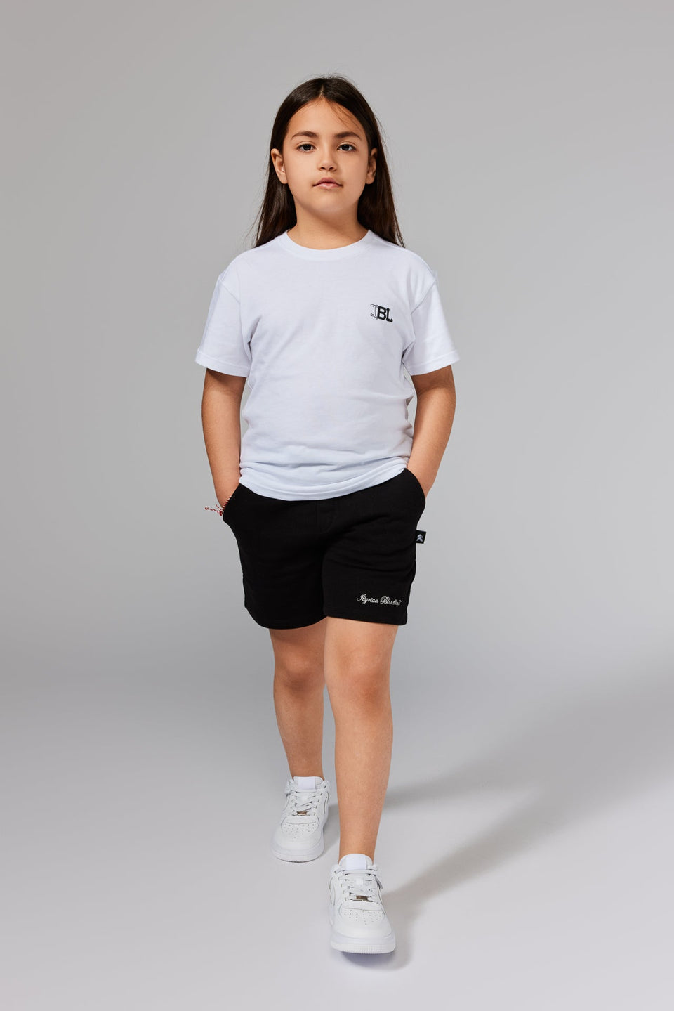 IBL Wavy T-shirt Kids - White