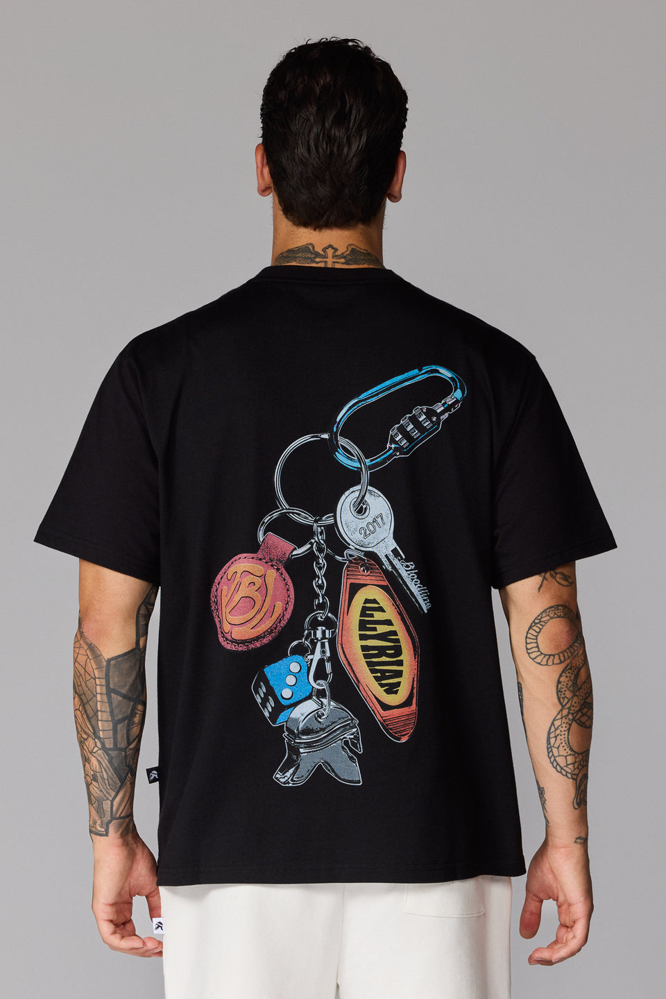 Illyrian Keychain T-shirt - Black