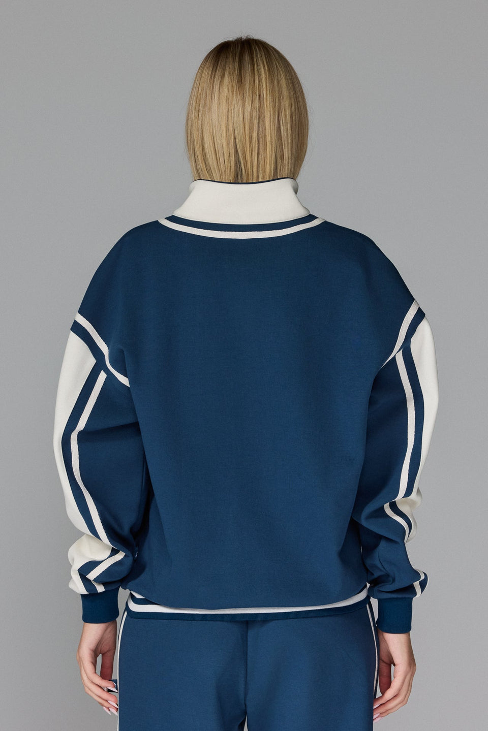 Culture Zipped Jacket - Blue