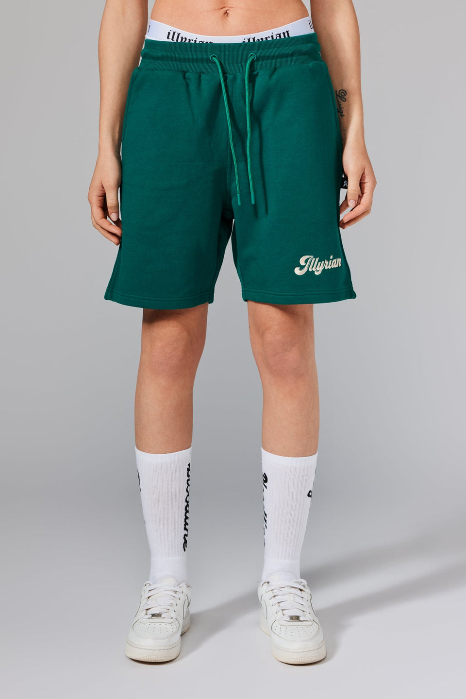 Illyrian Cotton Shorts - Green