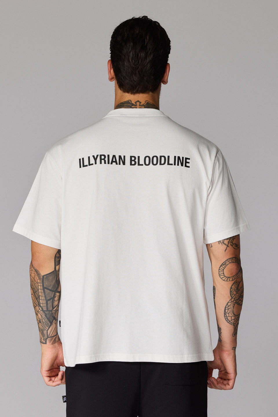Illyrian Keychain T-shirt Front - White