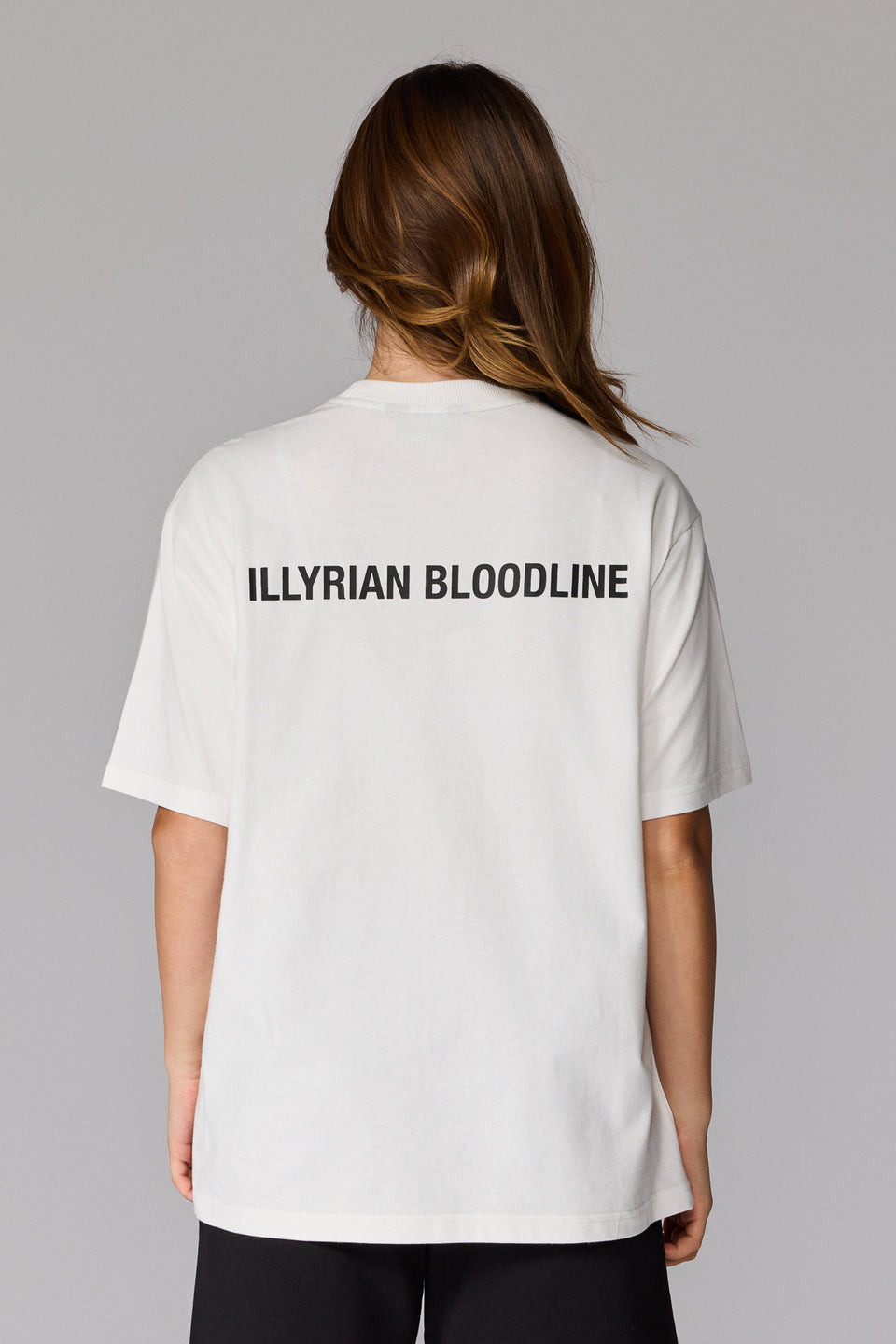 Illyrian Keychain T-shirt Front - White