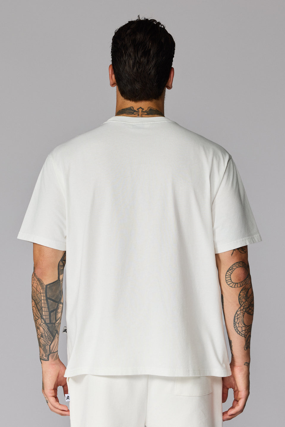 Illyrian S26 Denim T-shirt - White