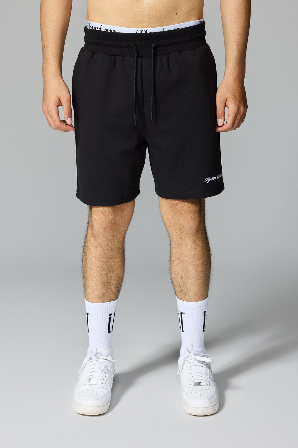 The Illyrian 26 Cotton Shorts - Black