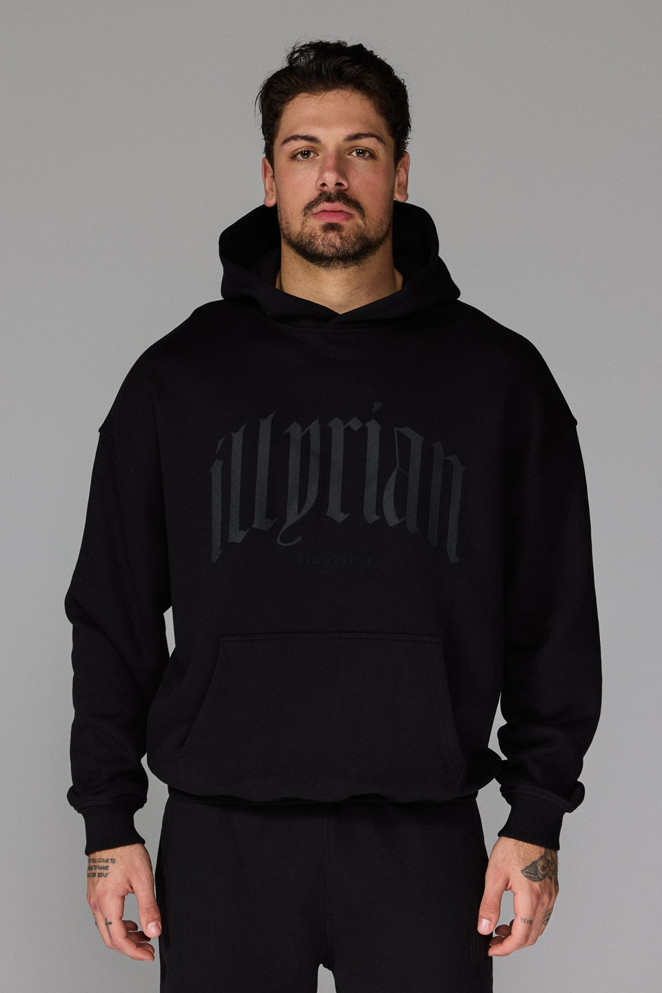 Illyrian Signature Hoodie - Black