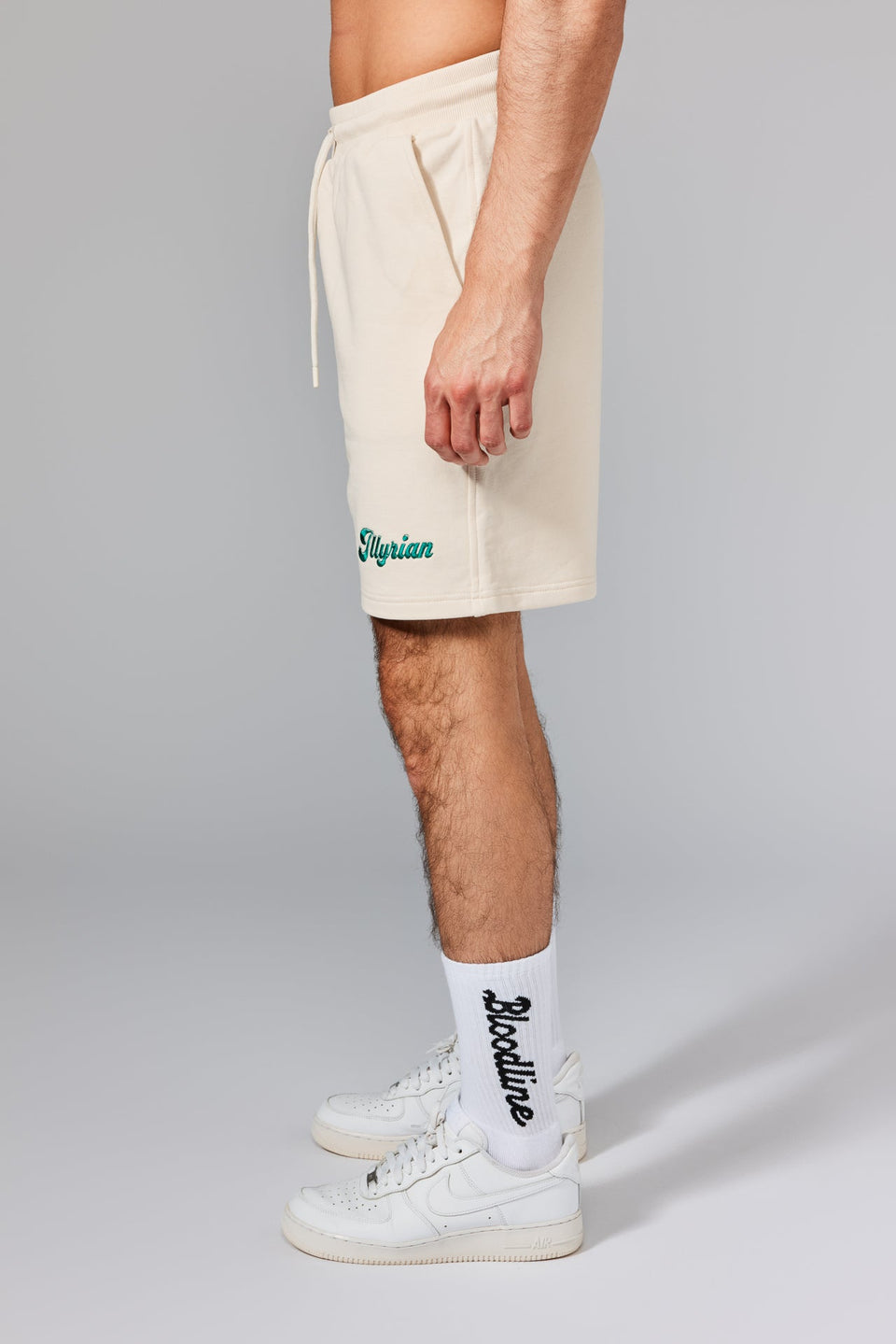 Illyrian Cotton Shorts - Ecru