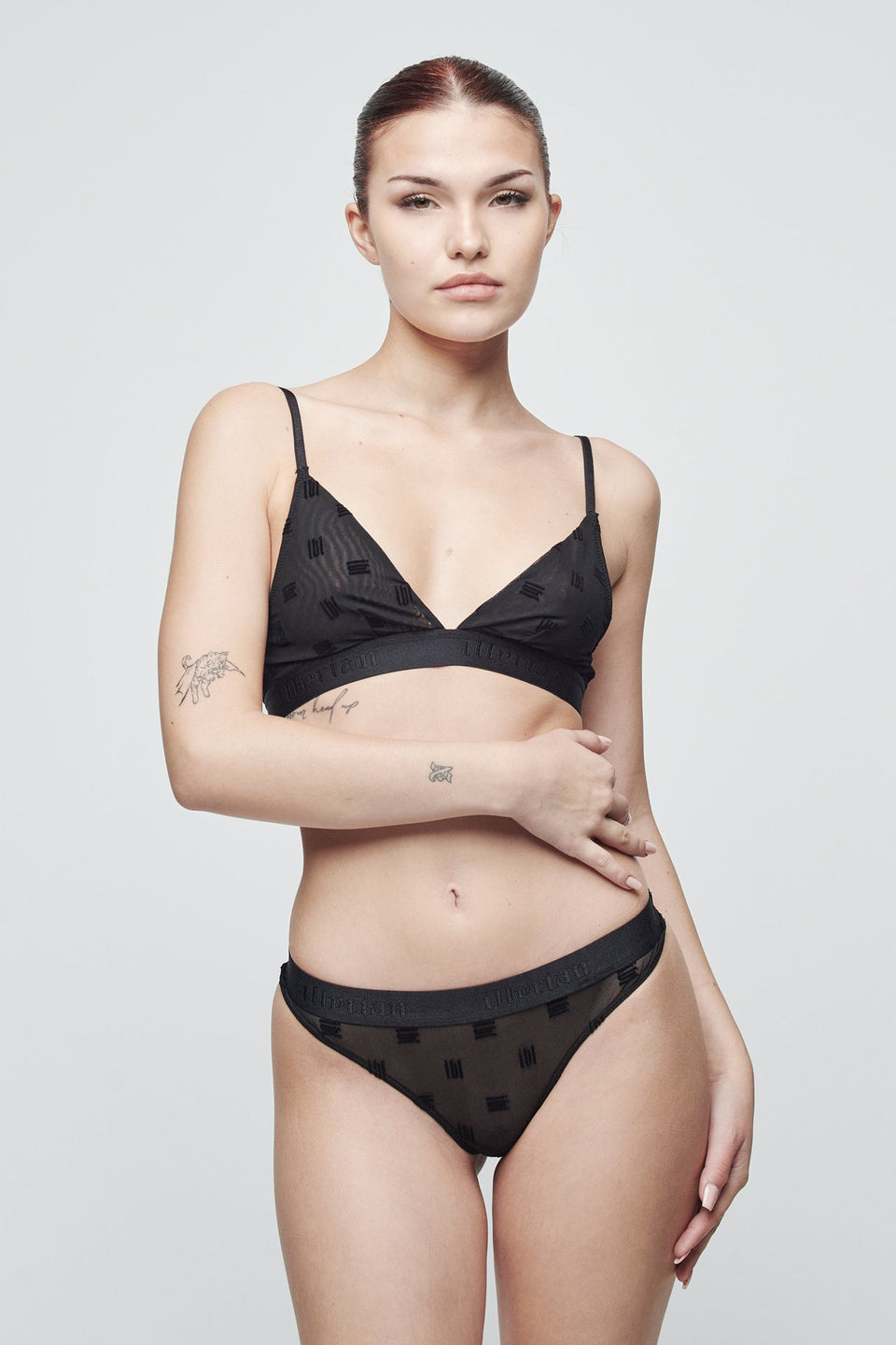 Women's Mesh Underwear - Black