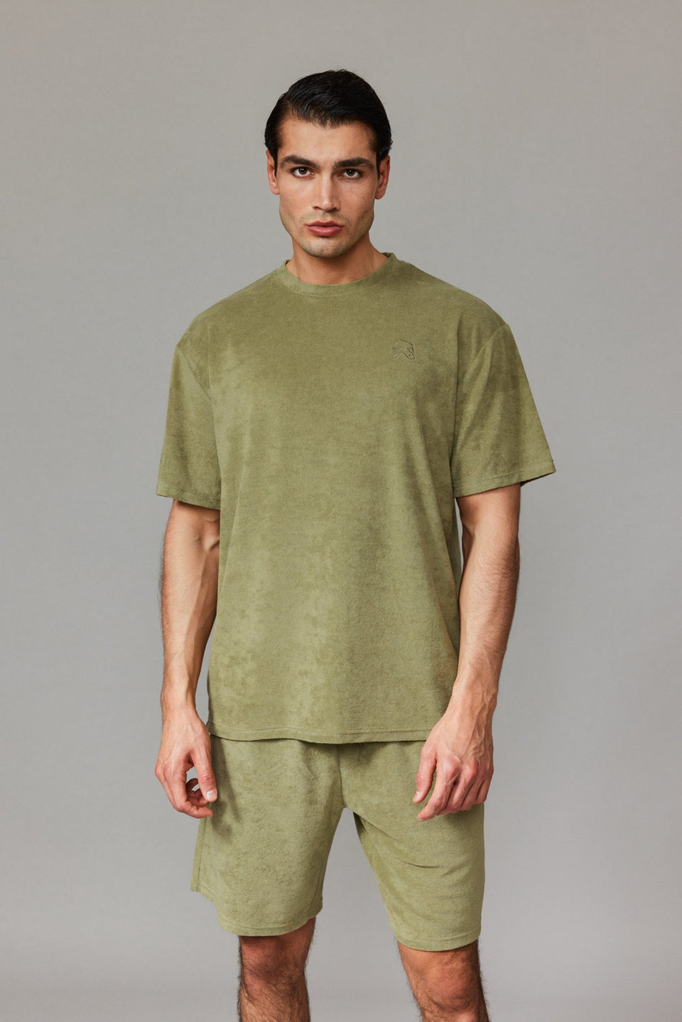 Men Towel T-shirt - Green