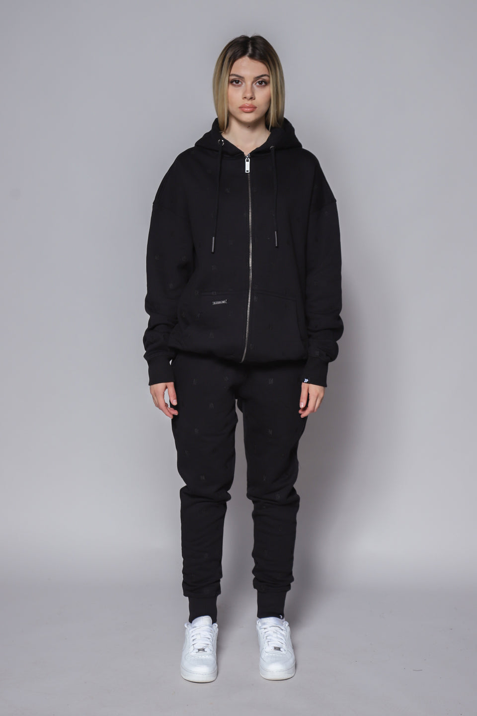 IBL - Zipped Black Hoodie