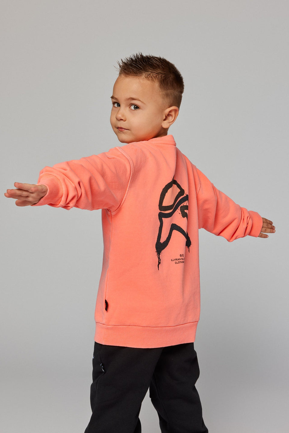 Grafitti Sweater Kids - Neon