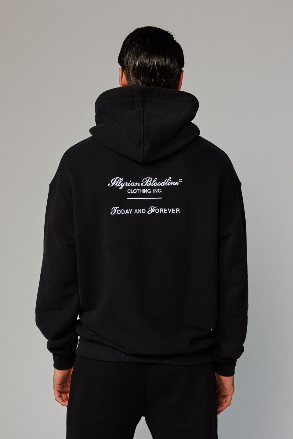 IBL Embroidery Hoodie - Black