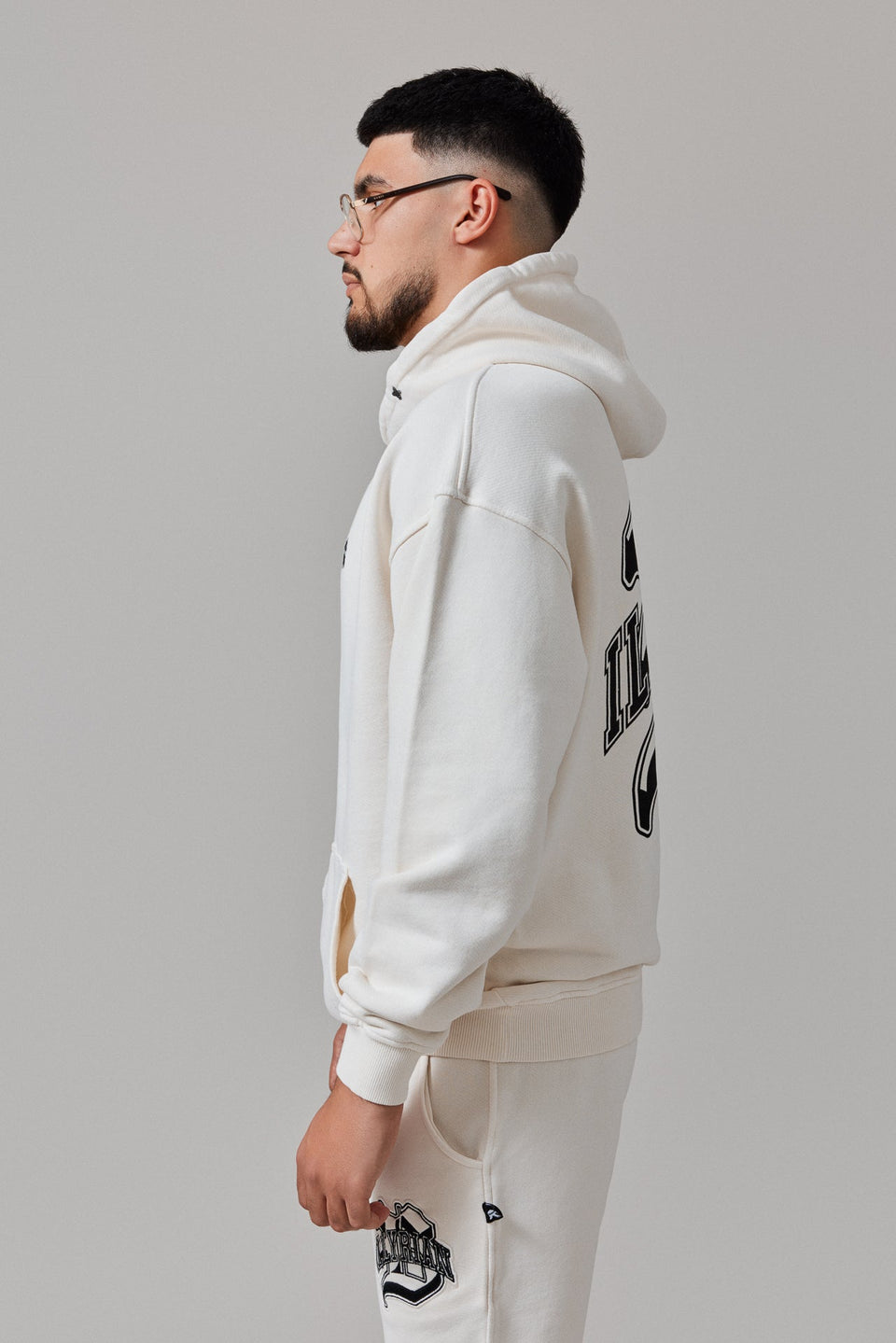 Be Illyrian Hoodie - Milky White