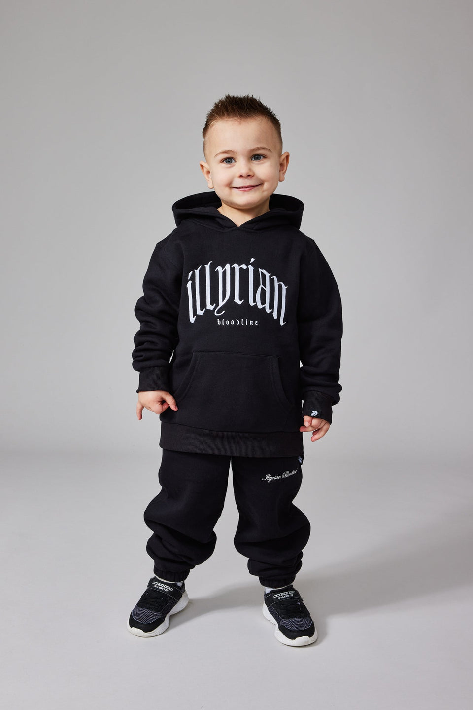 Illyrian Kids Signature Hoodie - Black