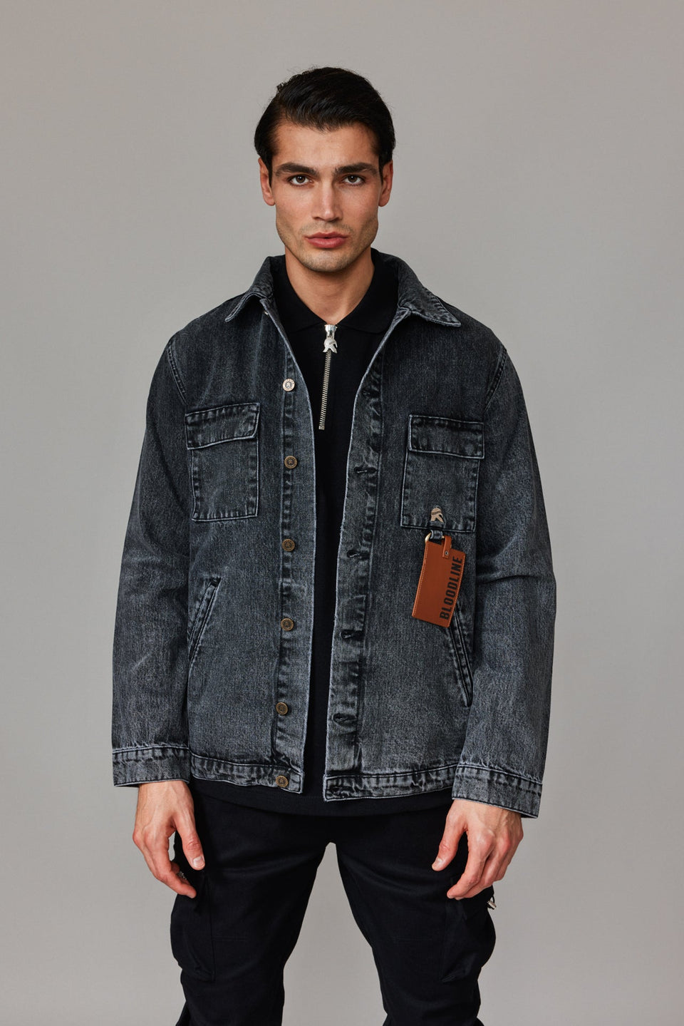 IBL Denim Jacket - Vintage Black