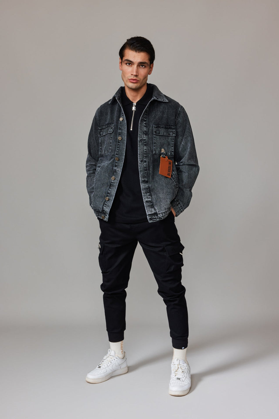 IBL Denim Jacket - Vintage Black