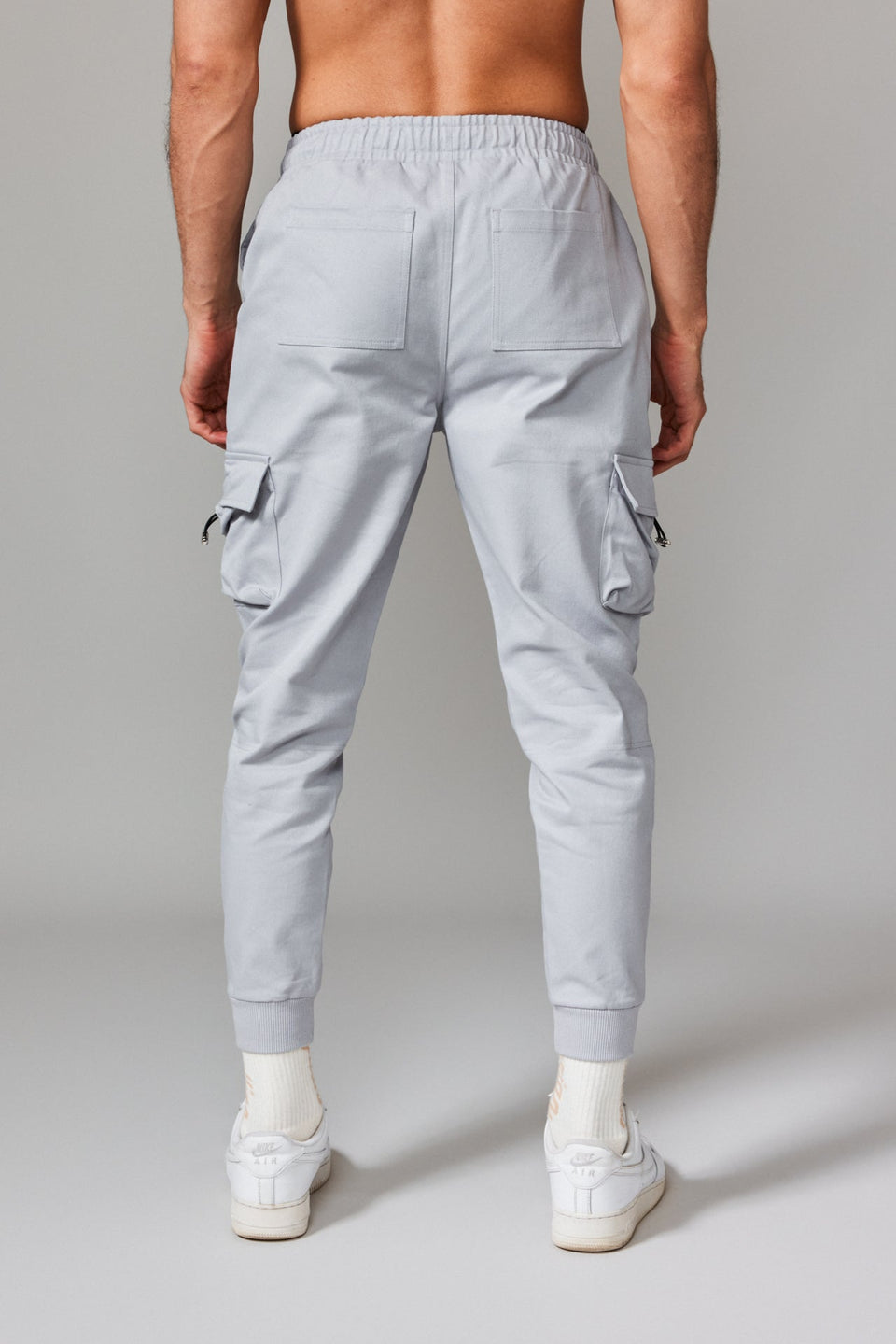 Cargo Joggers - Light Grey