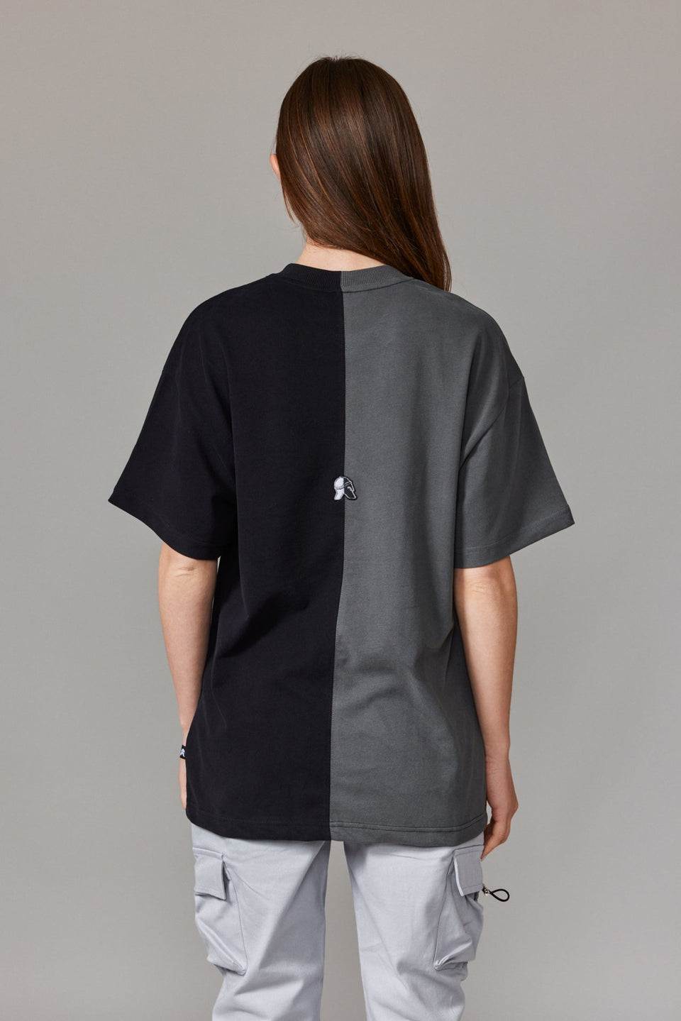 Baseball T-shirt - Black / Grey