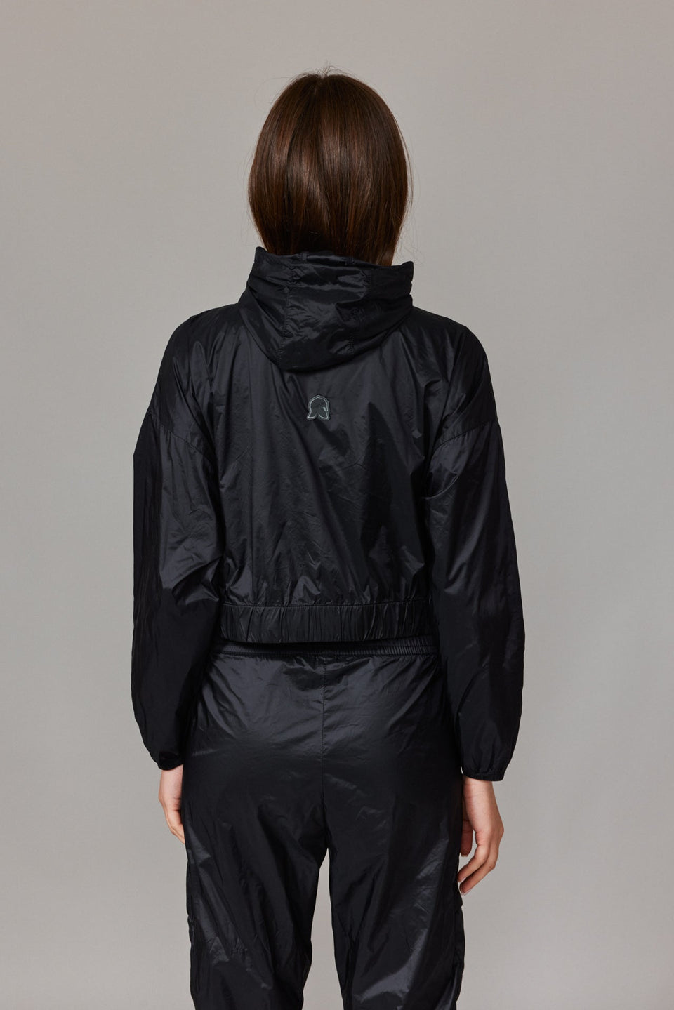 Women Windbreaker Jacket - Black